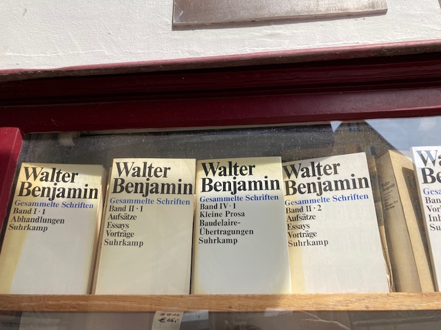 Benjamin, Gesammelte Schriften.