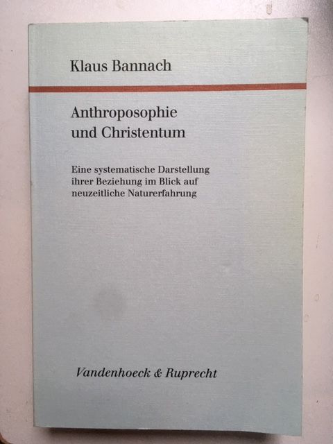 Bannach, Anthroposophie und Christentum.